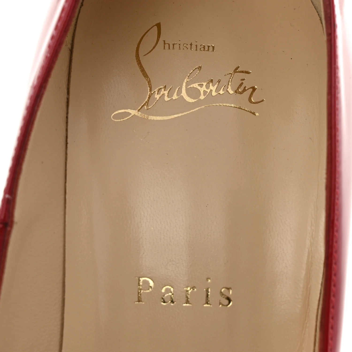 Patent Rolando 120 Pumps 39 Loubi Red - Top Club