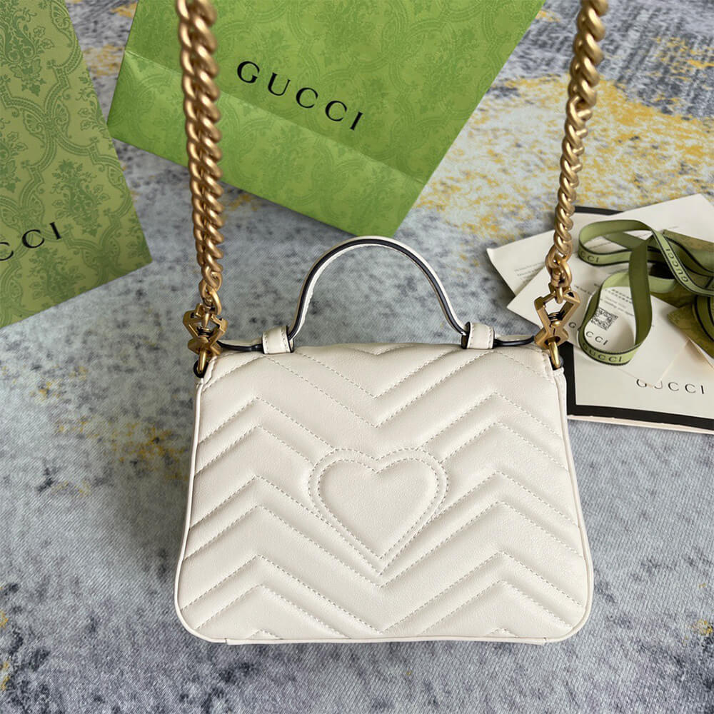 GG Marmont mini top handle bag - Top Club