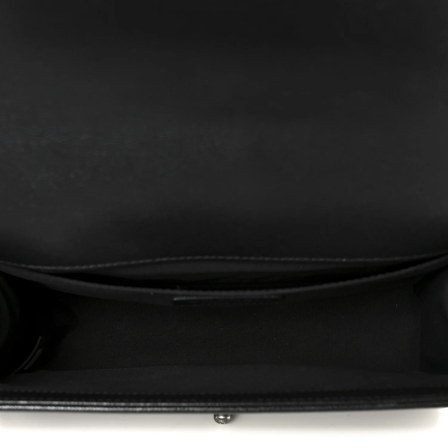 Caviar Quilted Medium Boy Flap Black - Top Club