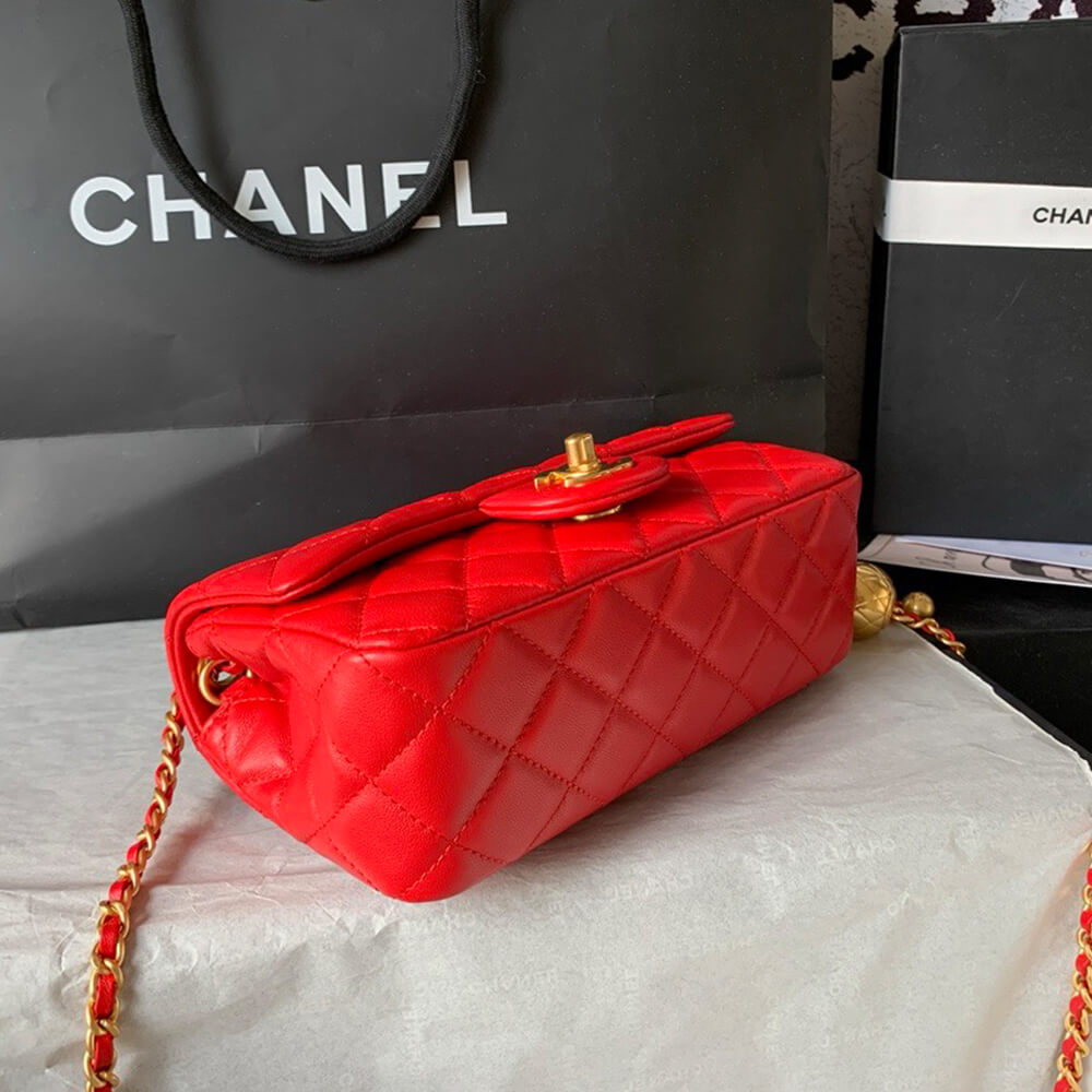 Chanel Pearl Crush Mini Rectangular Flap - Top Club