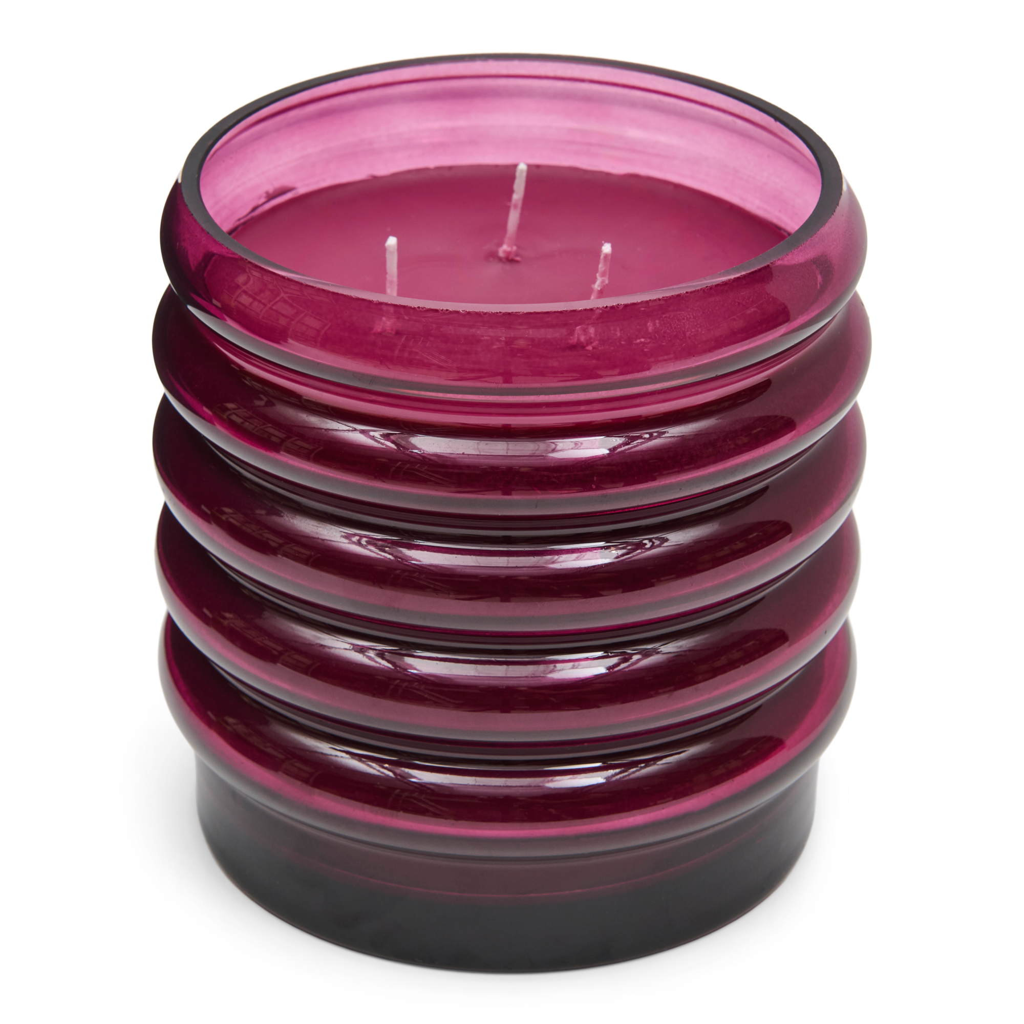 Geurkaars Bubbly plum large - Cashmere