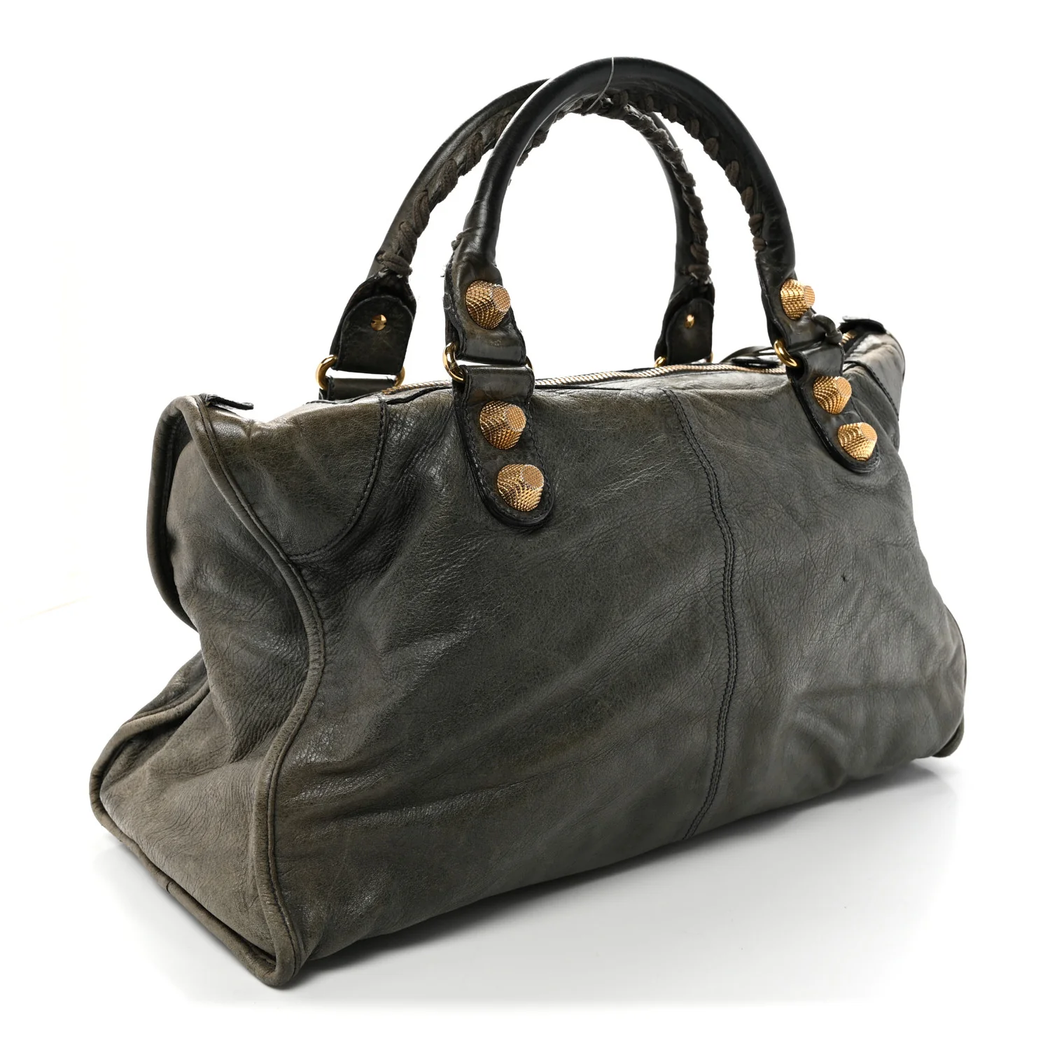 Agneau Giant 21 Gold Hardware Work Anthracite - Top Club
