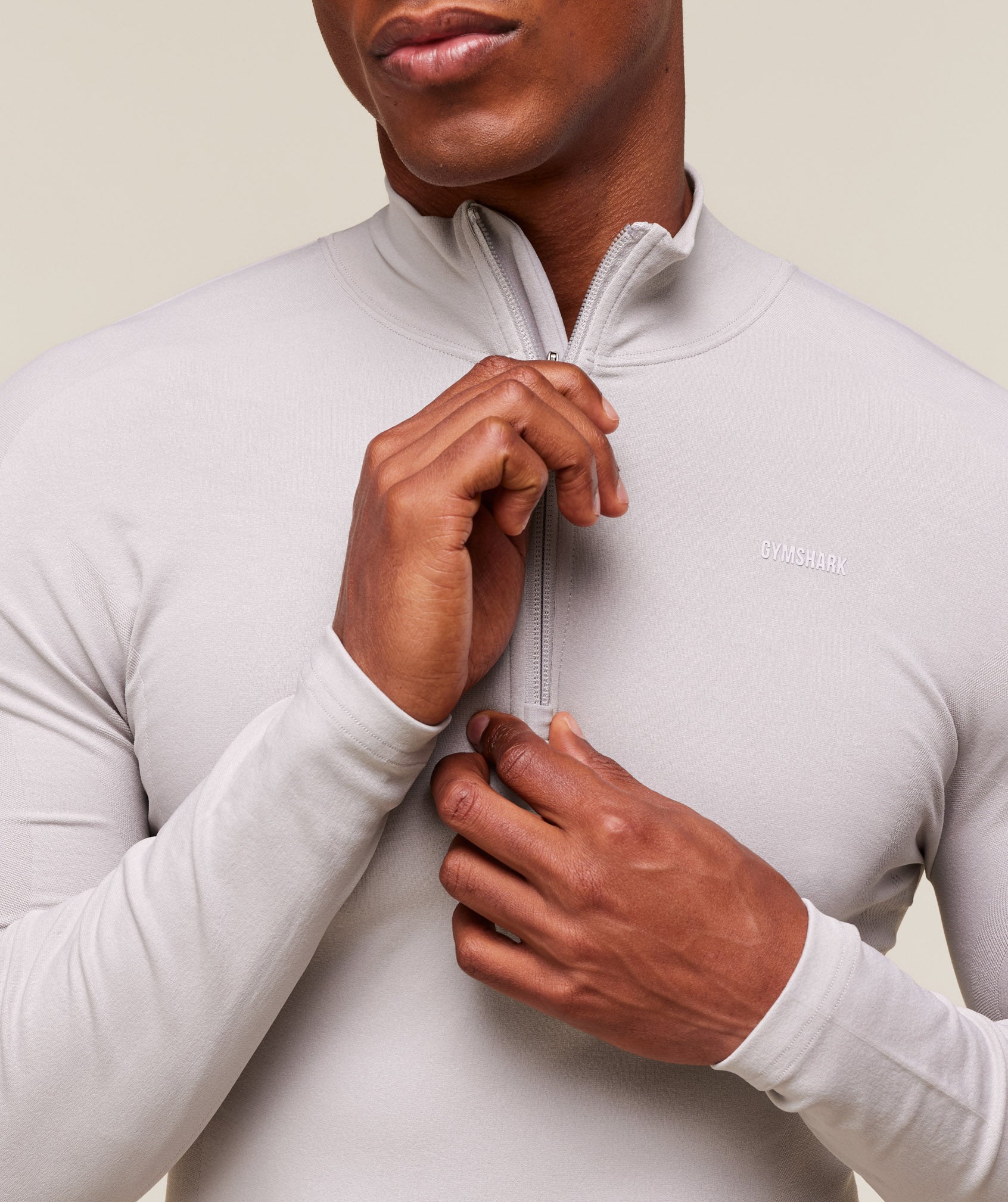 COACH everywear Warp Knit 1/4 Zip