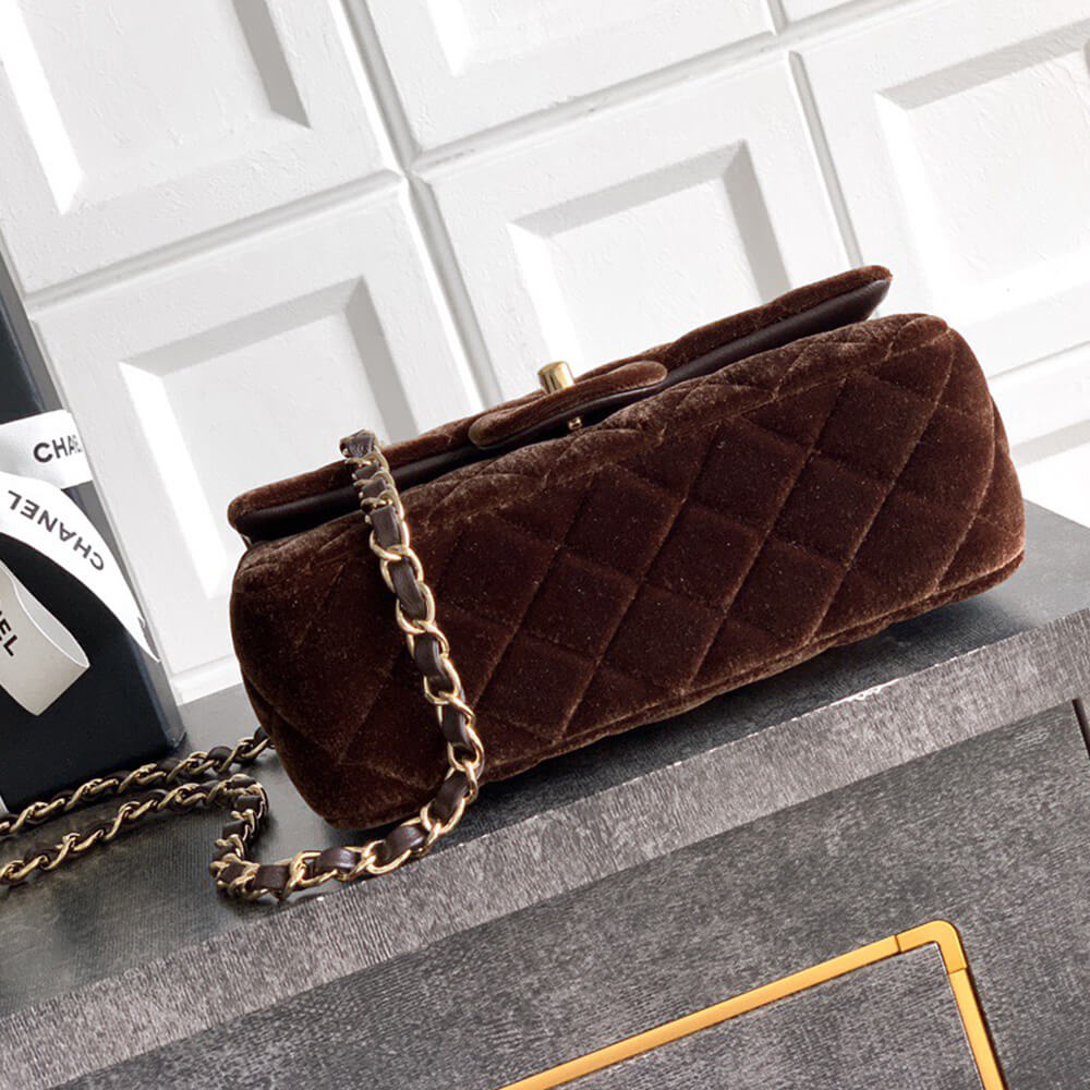 CHANEL SUEDE MINI FLAP BAG(HIGH-END GRADE) - Top Club