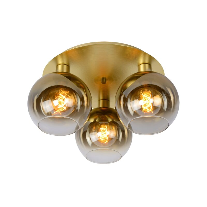 DAJANA PLAFONDLAMP 3-LICHTS GOUD