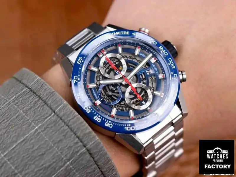 Tag Heuer Carrera Calibre Heuer 01 CAR201T.BA0766 Chronograph XF Factory Blue Dial