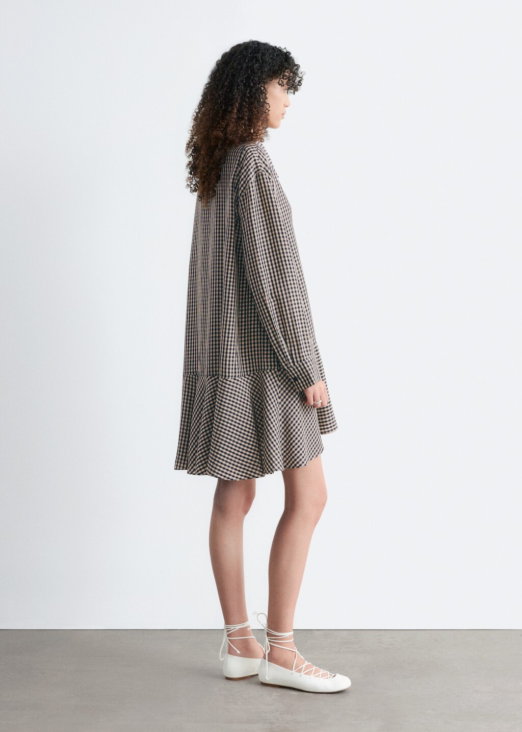 & Other Stories DROP-WAIST SHIRT DRESS