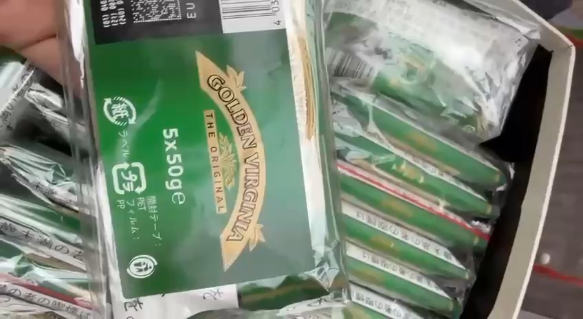 Golden Virginia Original Green Hand Rolling Tobacco 50G*5 Packs(Japan) - www.Smoke-UK.com