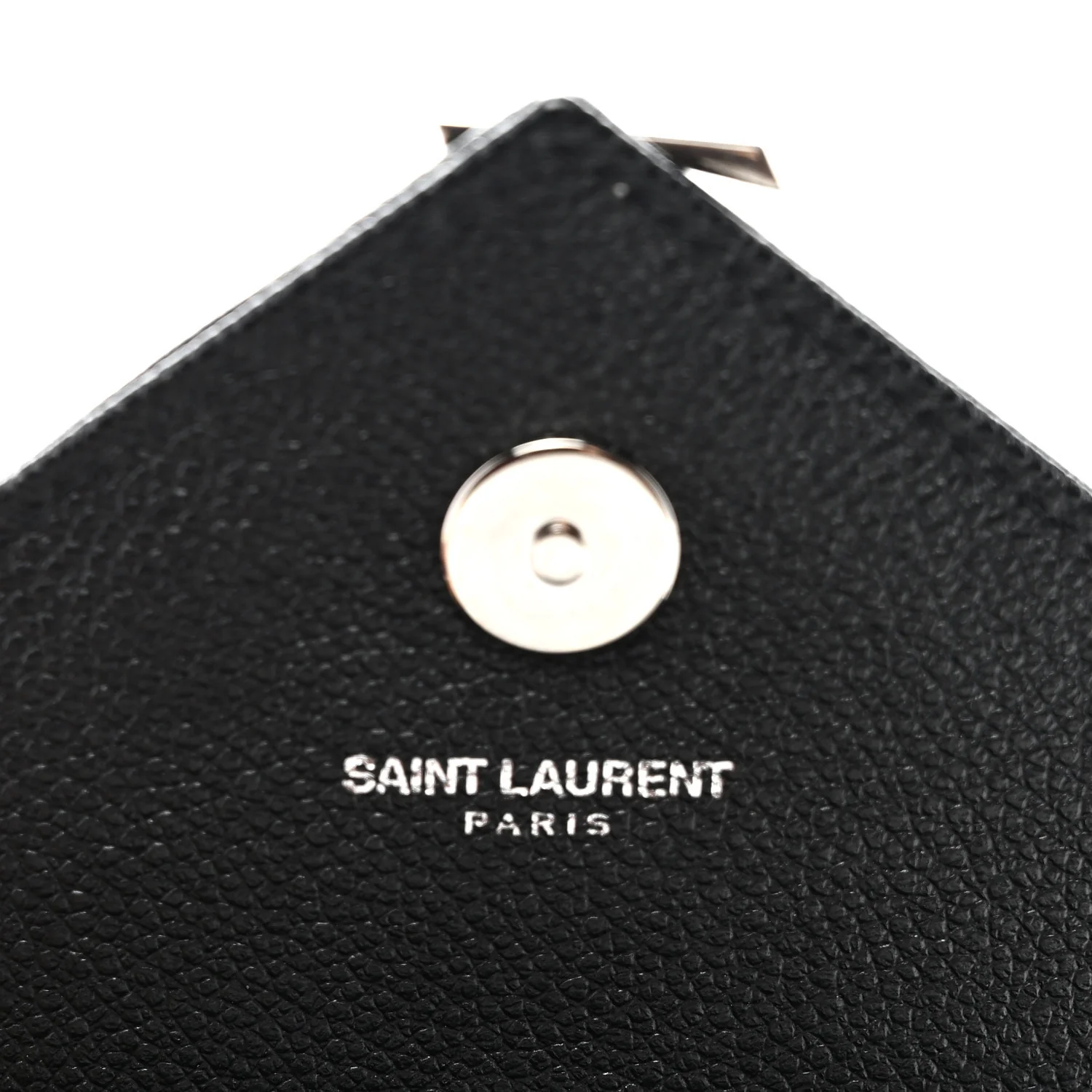 Grained Calfskin Matelasse Chevron Classic Monogram Baby Chain Bag Black - Top Club