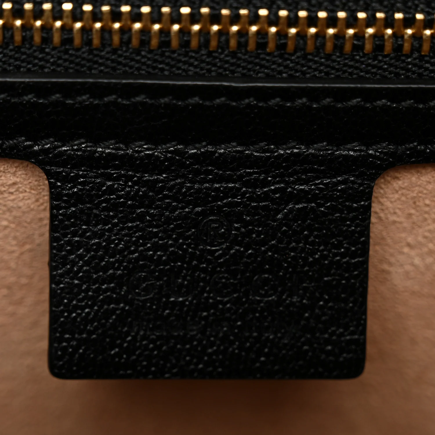 GG Supreme Monogram Calfskin Small Padlock Messenger Shoulder Bag Beige Black Cuir - Top Club