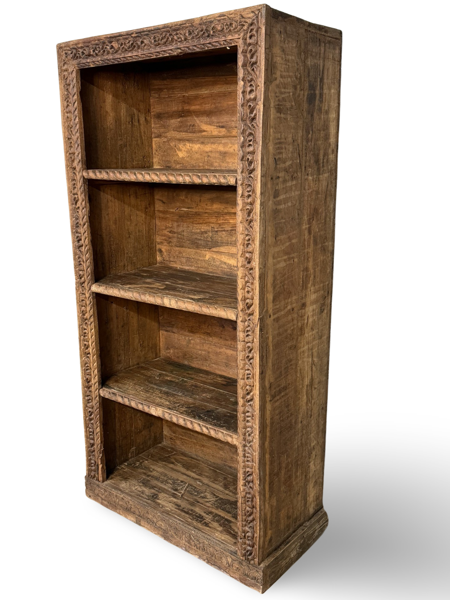 Boekenkast snijwerk uniek