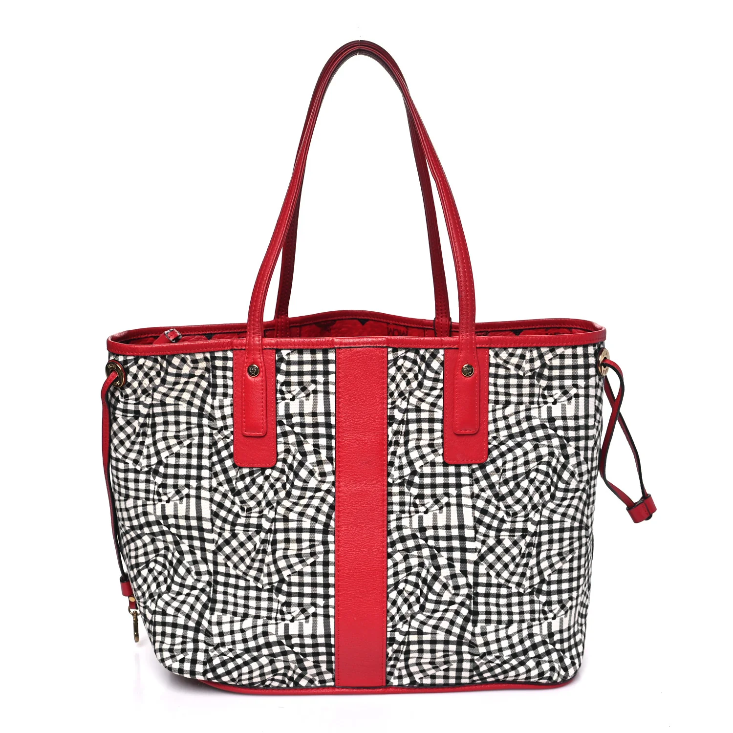 Visetos Medium Liz Reversible Shopper Tote Ruby Red - Top Club