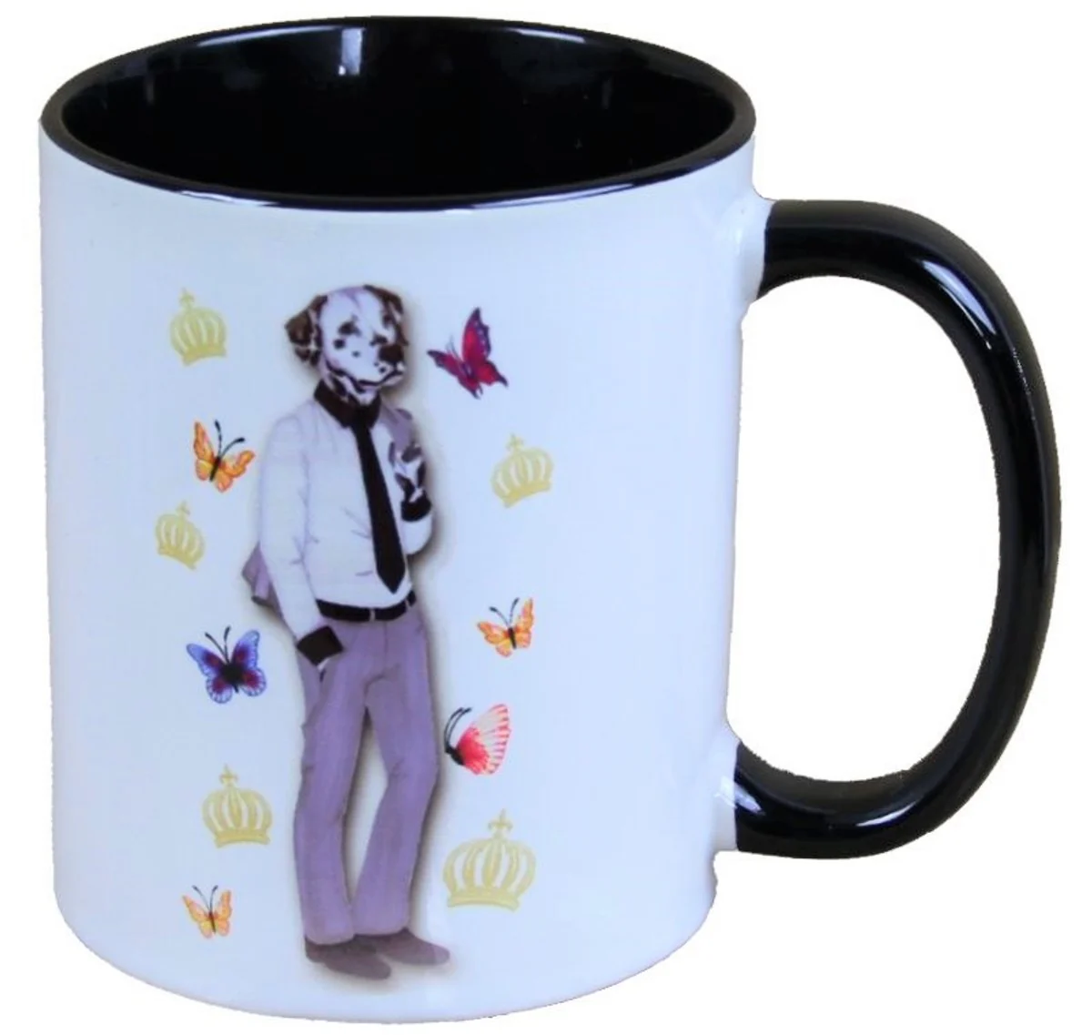 Harald Glööckler Pompöös cup dog with tie - designed by Harald Glööckler