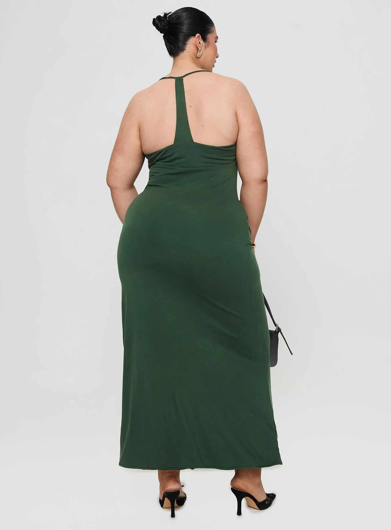Marchesi Maxi Dress Green Curve