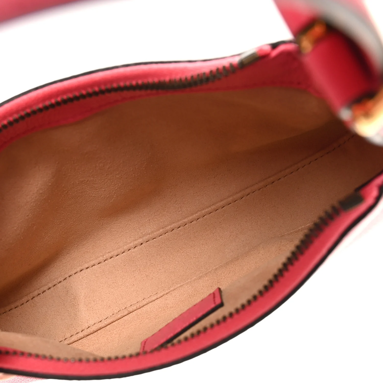 Goatskin Mini Aphrodite Shoulder Bag Rhodamine Pink - Top Club