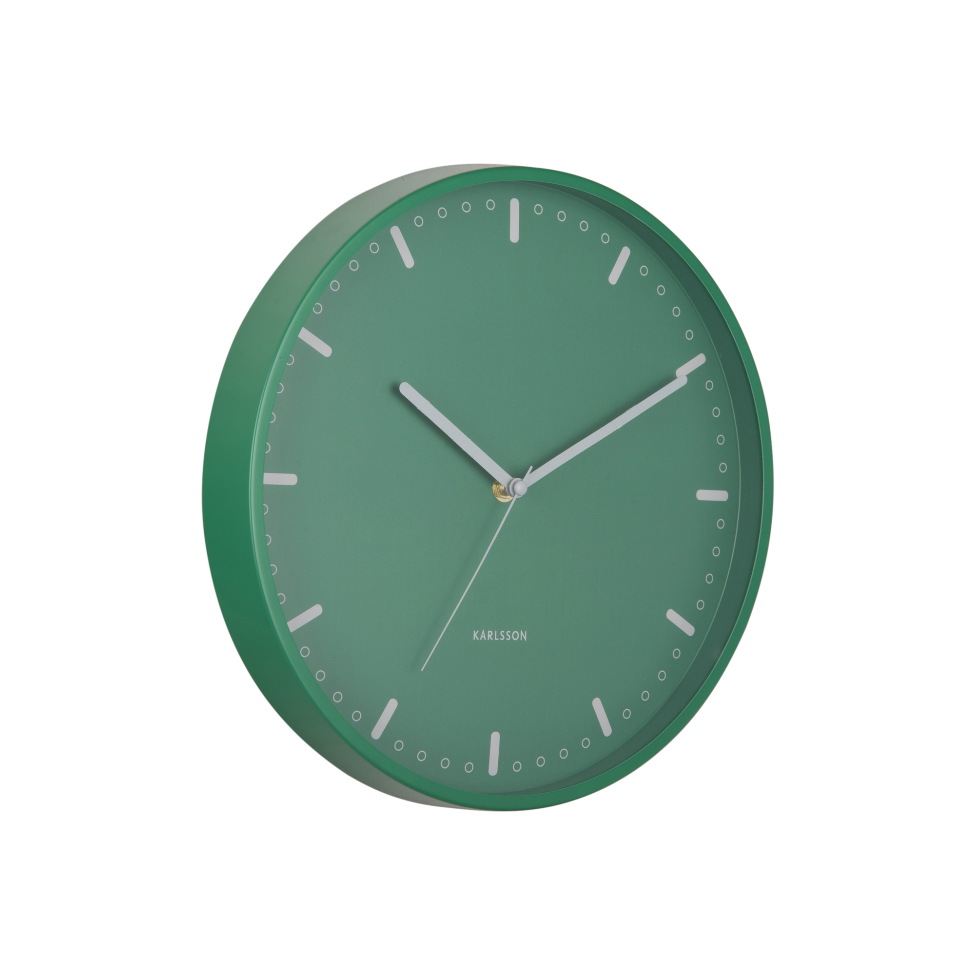 Wandklok Cool Retro Retro groen