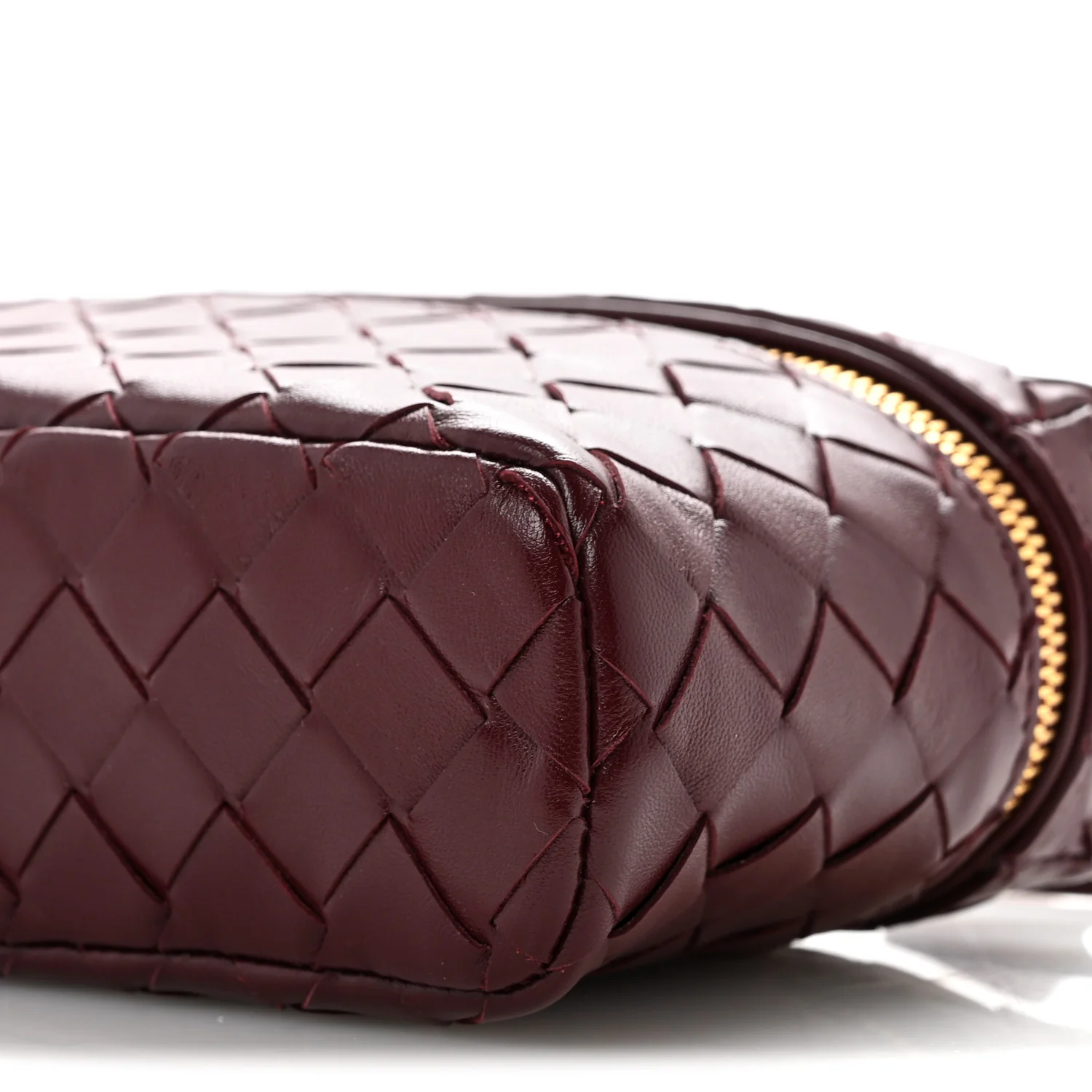 Nappa Intrecciato Bang Bang Vanity Case Barolo - Top Club