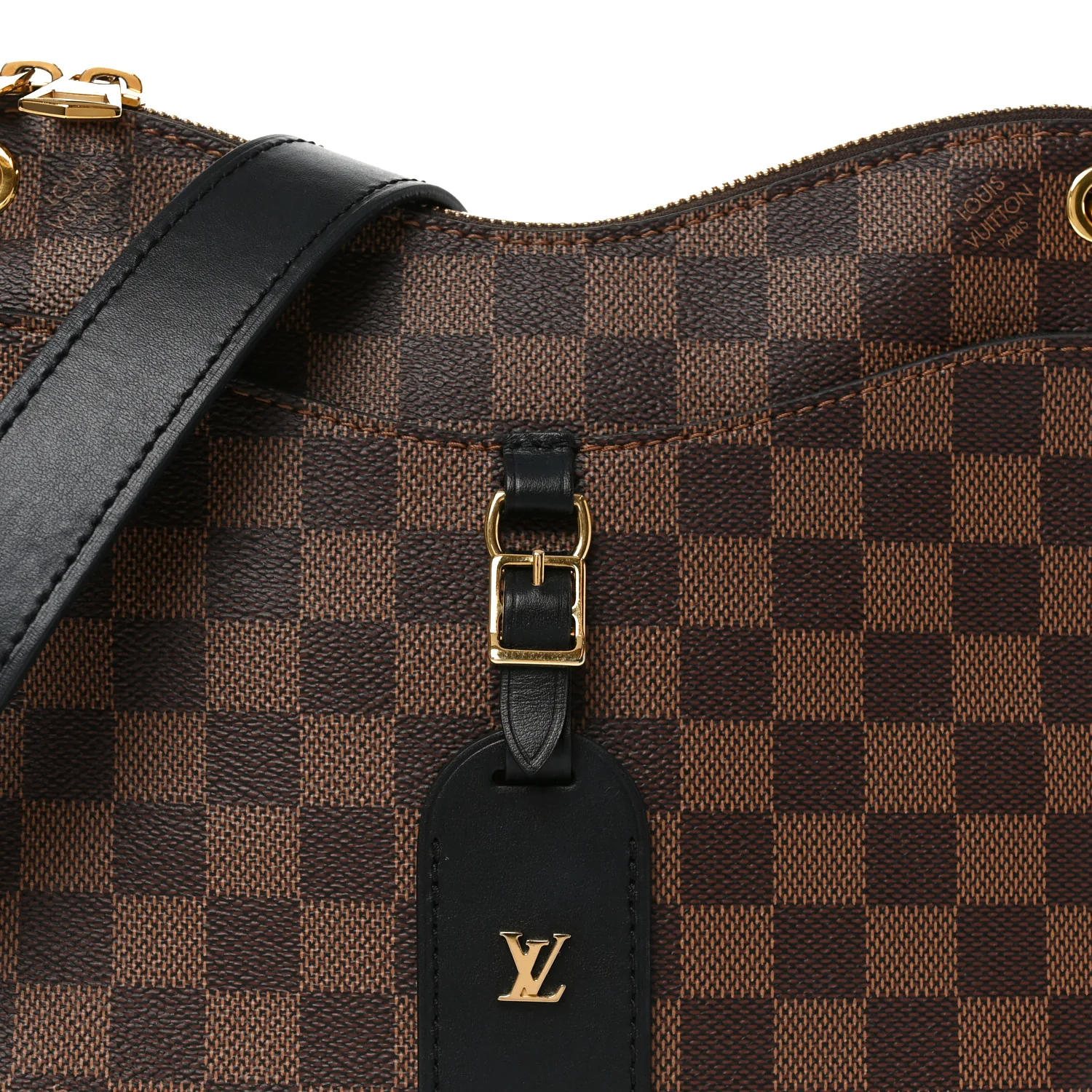 Damier Ebene Odeon PM Black - Top Club