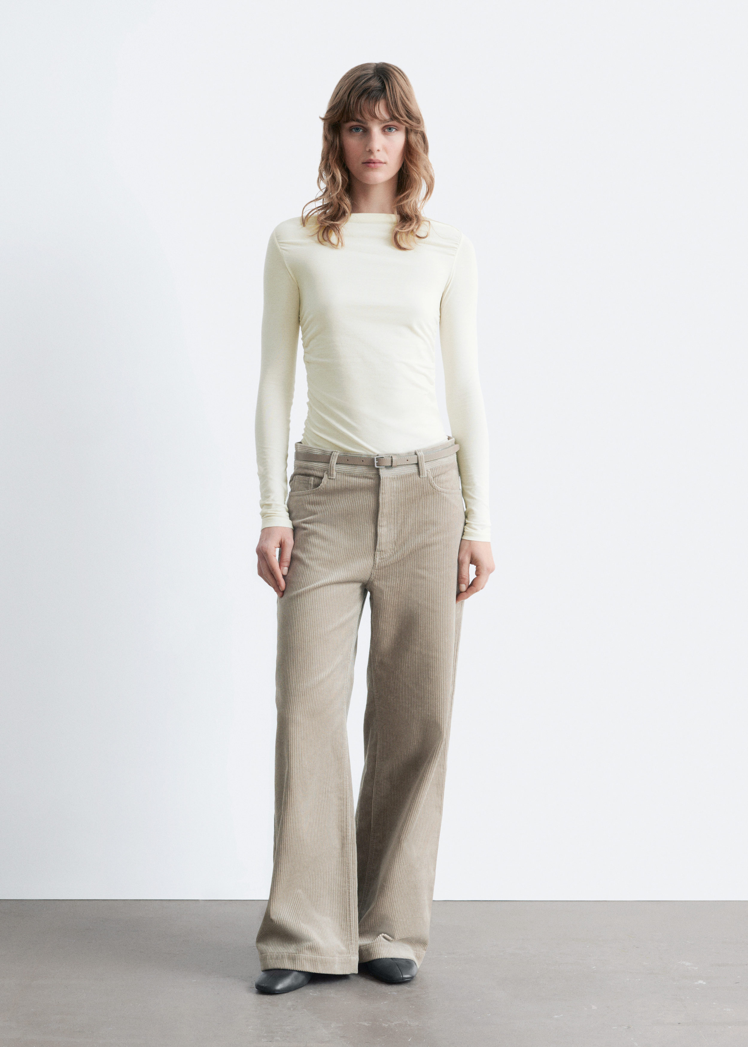 & Other Stories WIDE-LEG CORDUROY TROUSERS