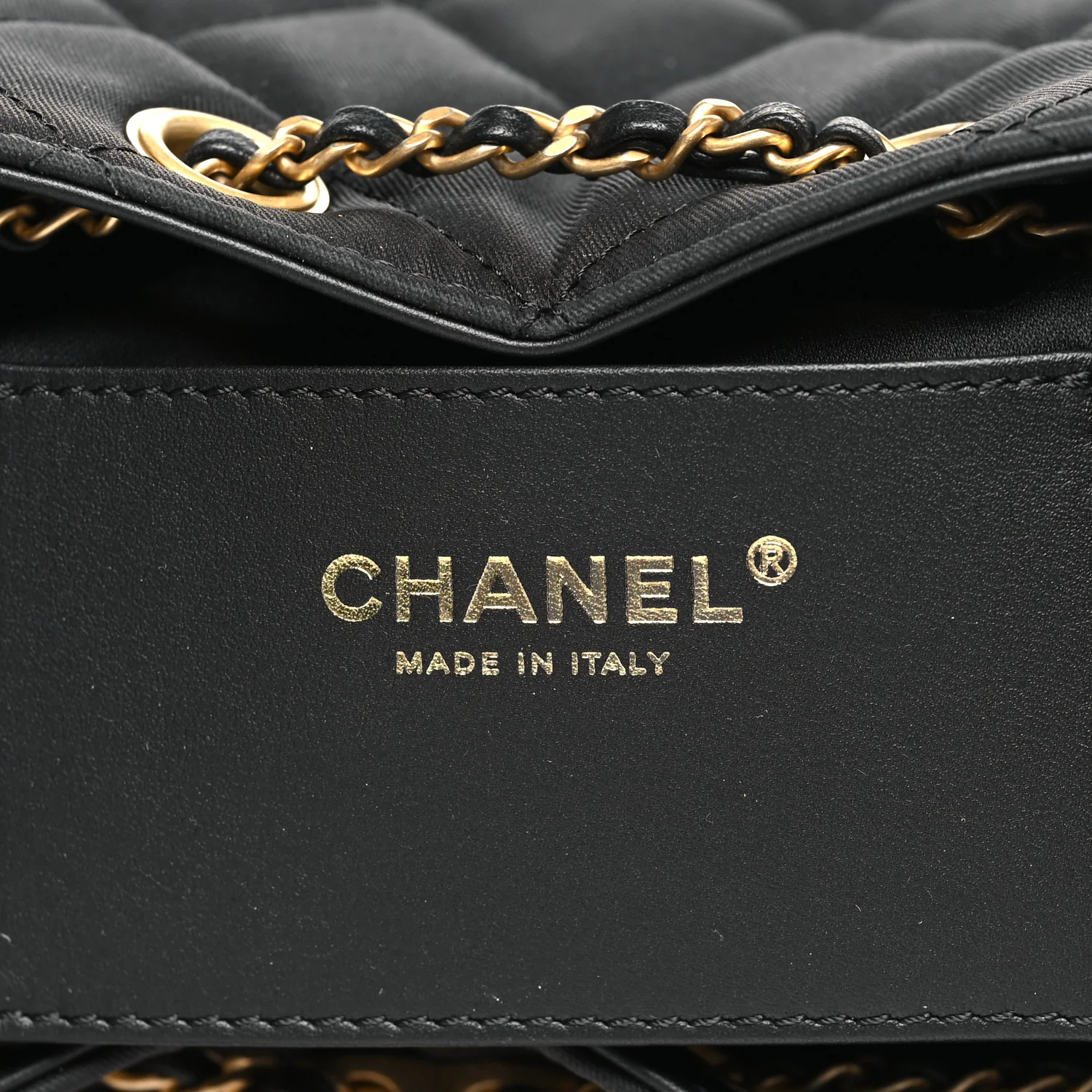 Canvas Quilted Small Chanel 25 Handbag Black - Top Club