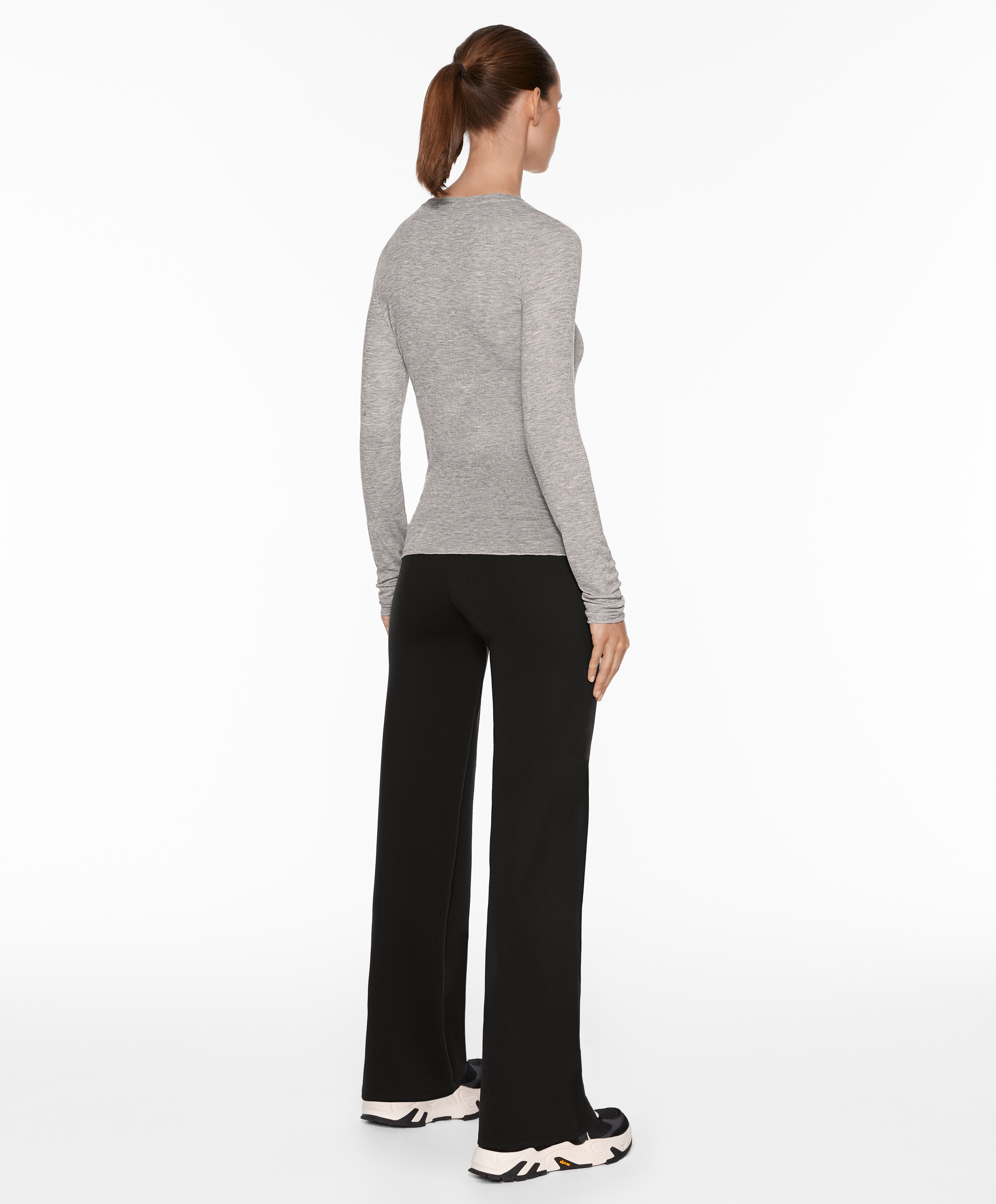 OYSHO Extra-fine long-sleeved T-shirt