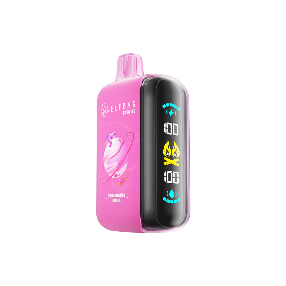 ELFBAR RAYA D3 Disposable Vape (All Flavours)