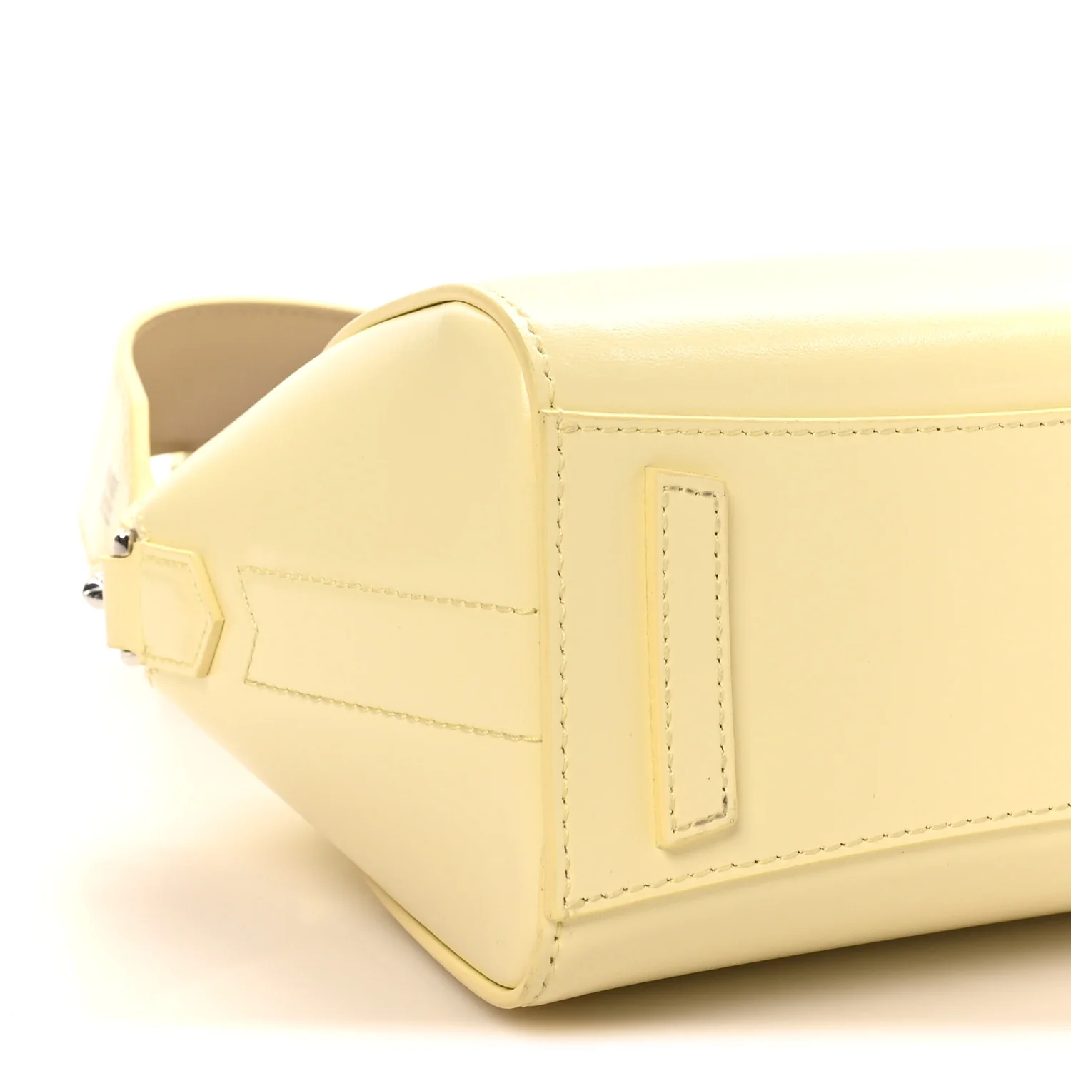 Box Calfskin Toy Antigona Soft Yellow Natural Beige - Top Club