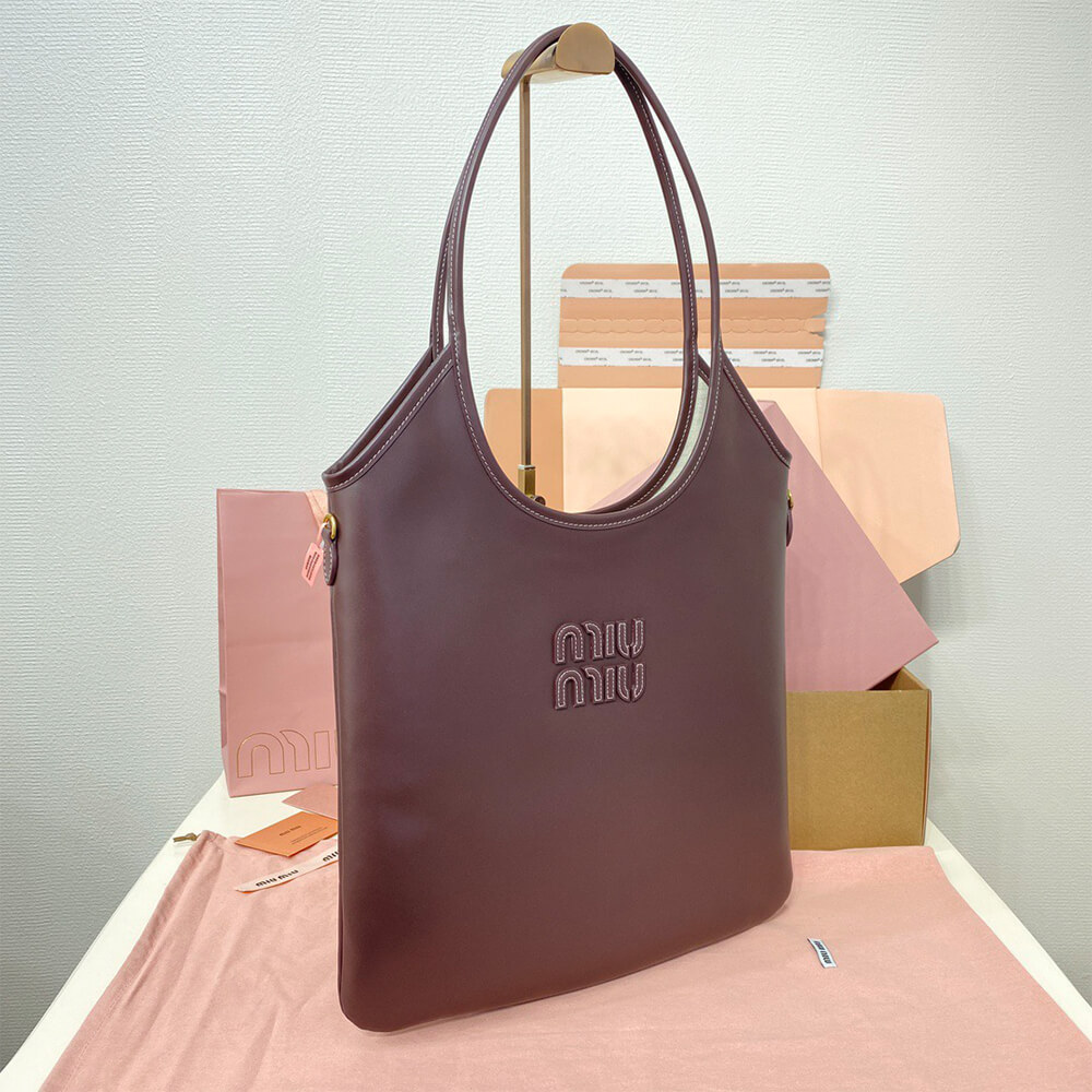 MIUMIU REGULAR IVY LEATHER BAG(HIGH-END GRADE) - Top Club