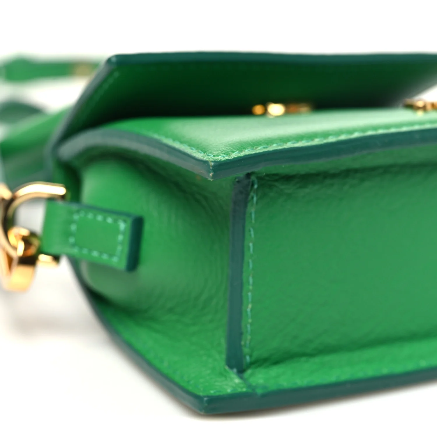 Smooth Calfskin Le Chiquito Green - Top Club