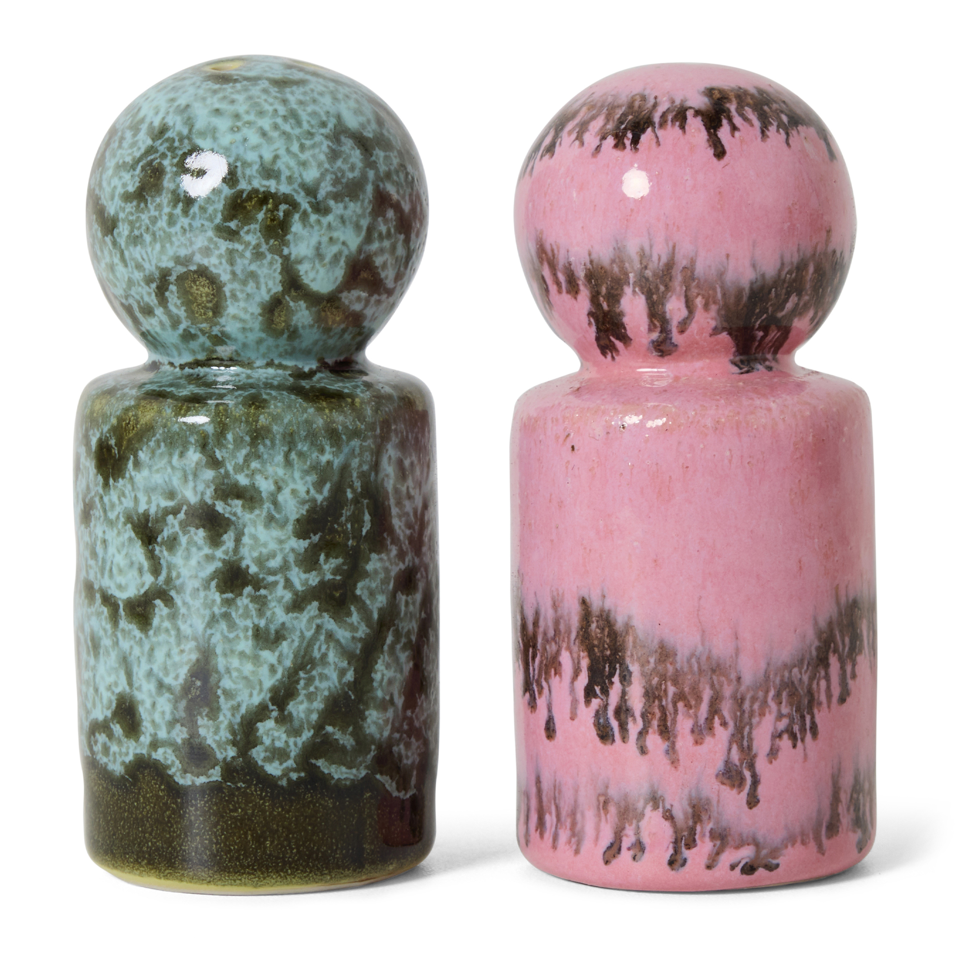 Servies 70's Ceramics Peper- en zoutstel Baroque