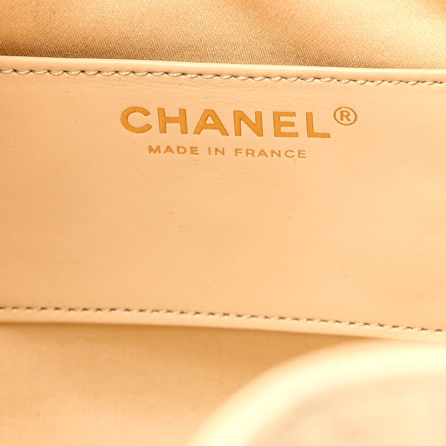 Caviar Quilted Small Chanel 25 Handbag Light Beige - Top Club