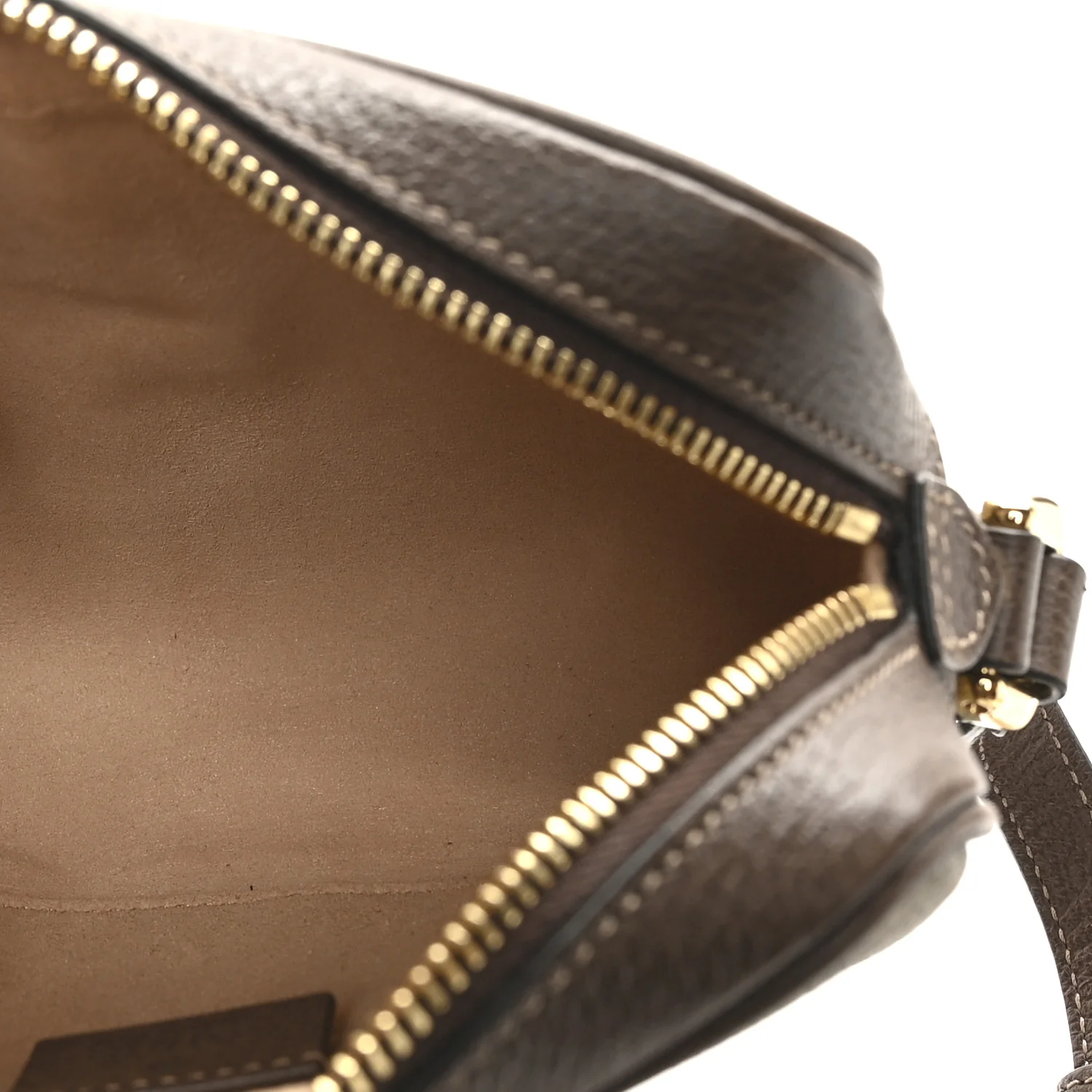GG Supreme Monogram Web Mini Ophidia Shoulder Bag Brown - Top Club