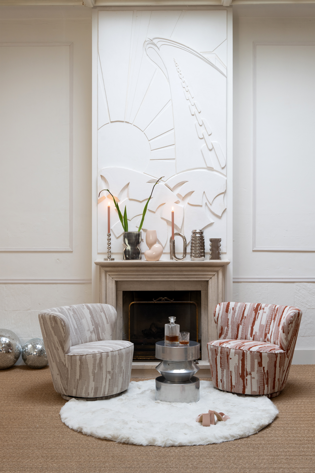 Fauteuil Lauren natural
