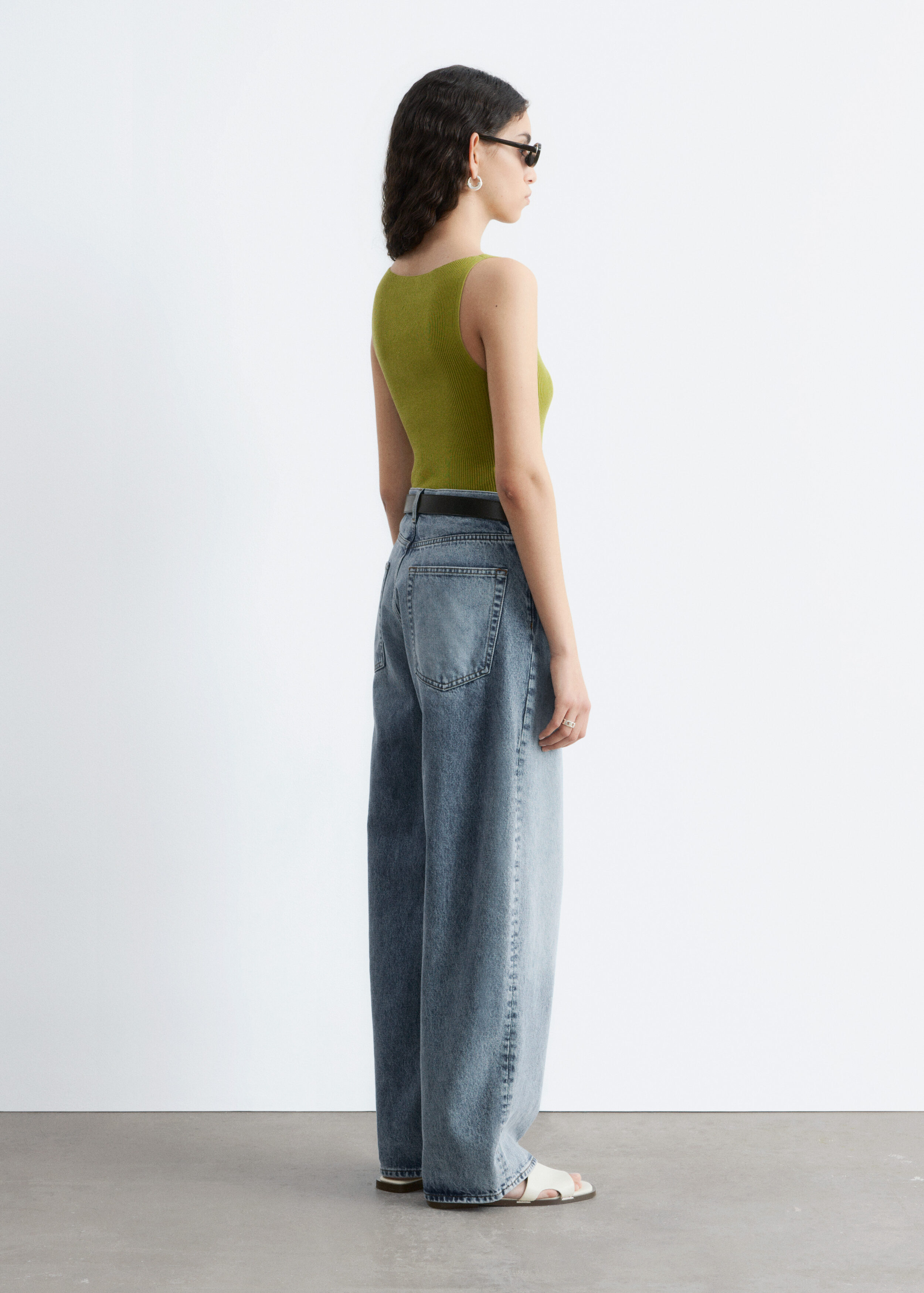 & Other Stories RIB-KNIT TANK TOP