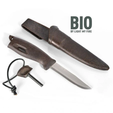 Pack Bahco Laplander - Serrucho plegable + cuchillo escandinavo buschcraft