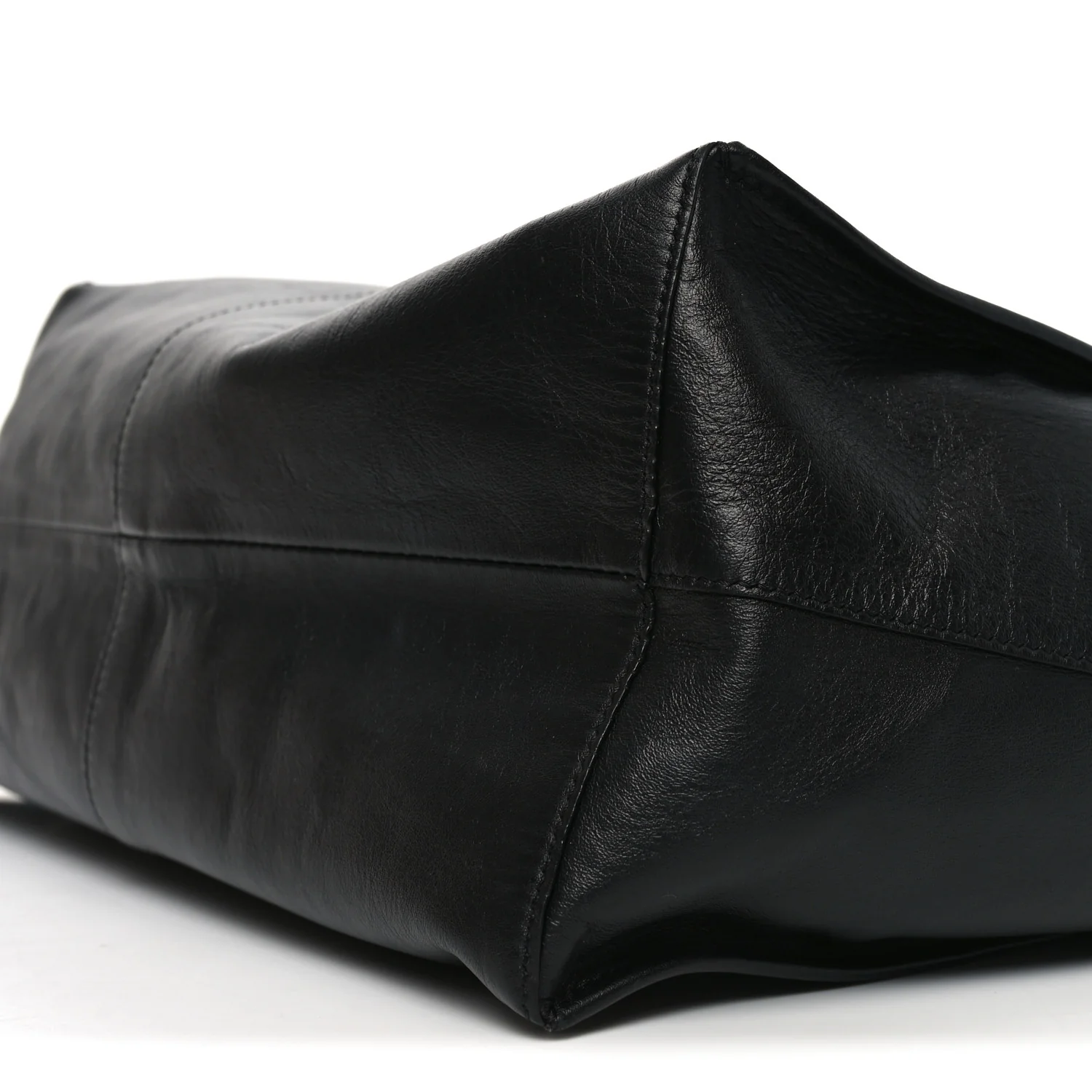 Nappa Aspen Clutch Bag Black - Top Club