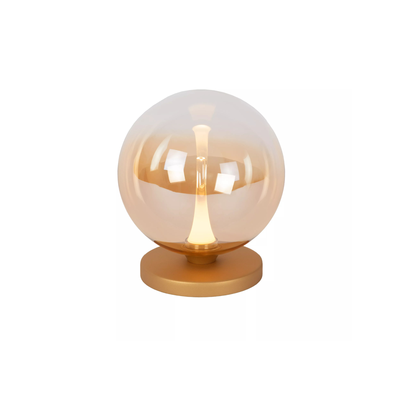 Tafellamp Gisela amber Ø16 cm