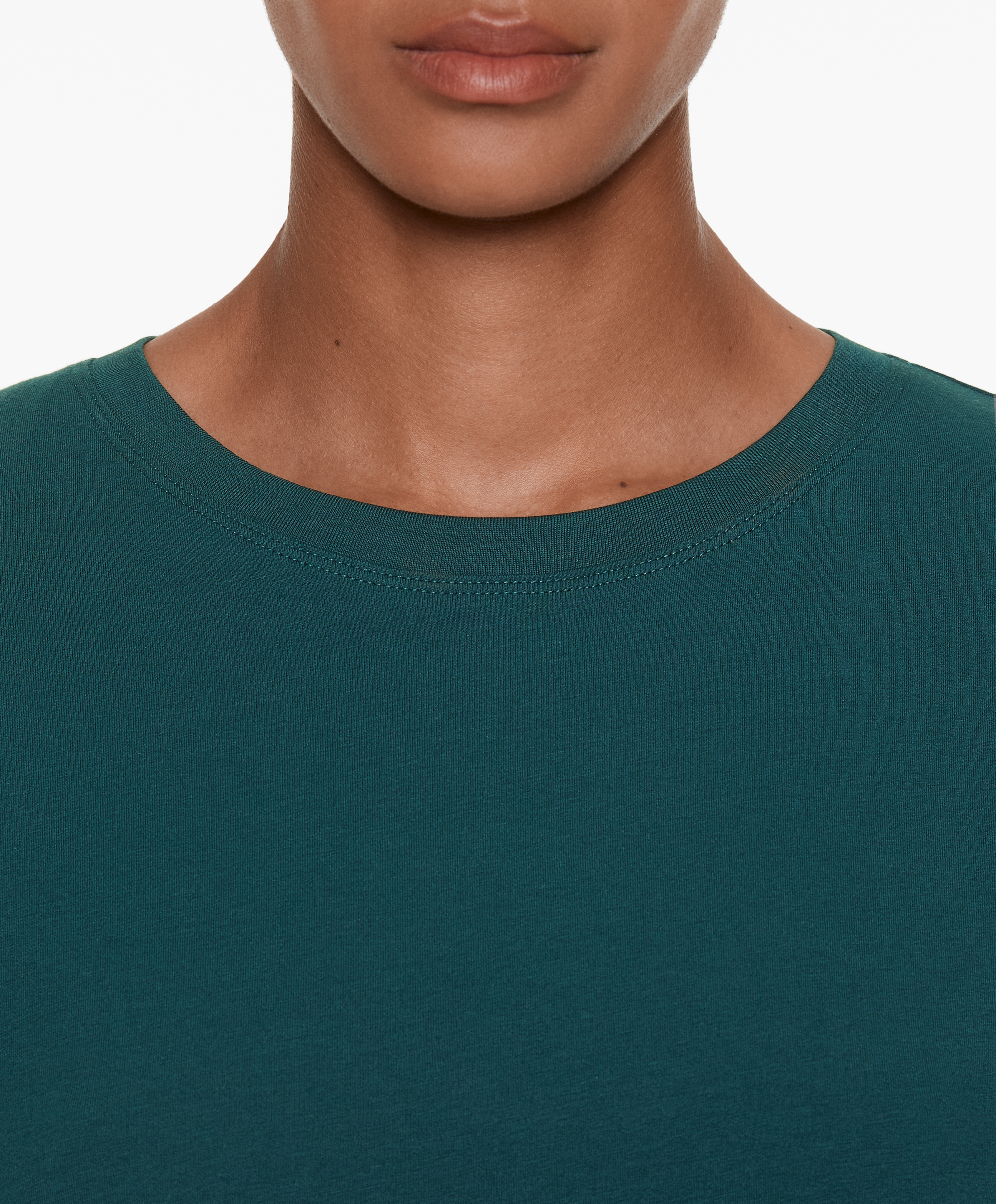 OYSHO Short sleeve cotton blend T-shirt