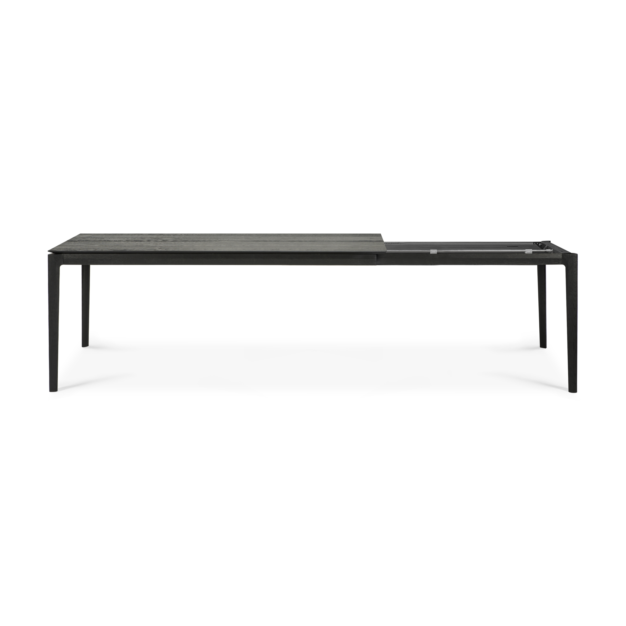 Eettafel uitschuifbaar Bok zwart eiken 200/300 cm