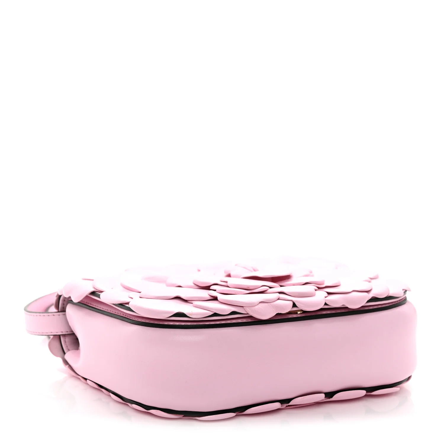 Nappa Atelier 03 Rose Edition Small Flap Crossbody Bag Pink Borealis - Top Club