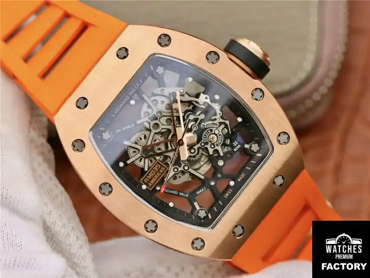 Richard Mille RM035 Americas KV Factory Rubber Strap