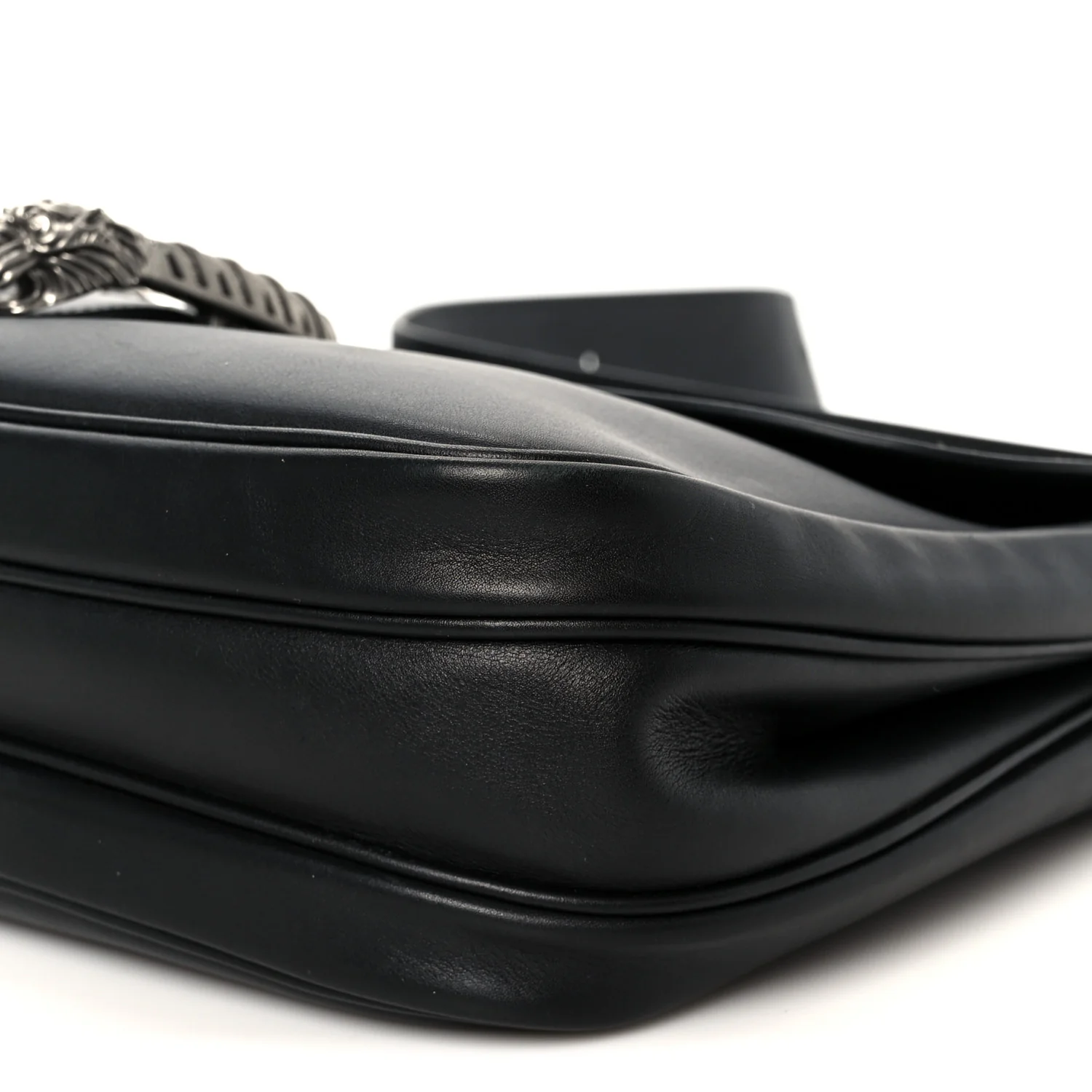 Calfskin Dionysus Messenger Bag Black - Top Club