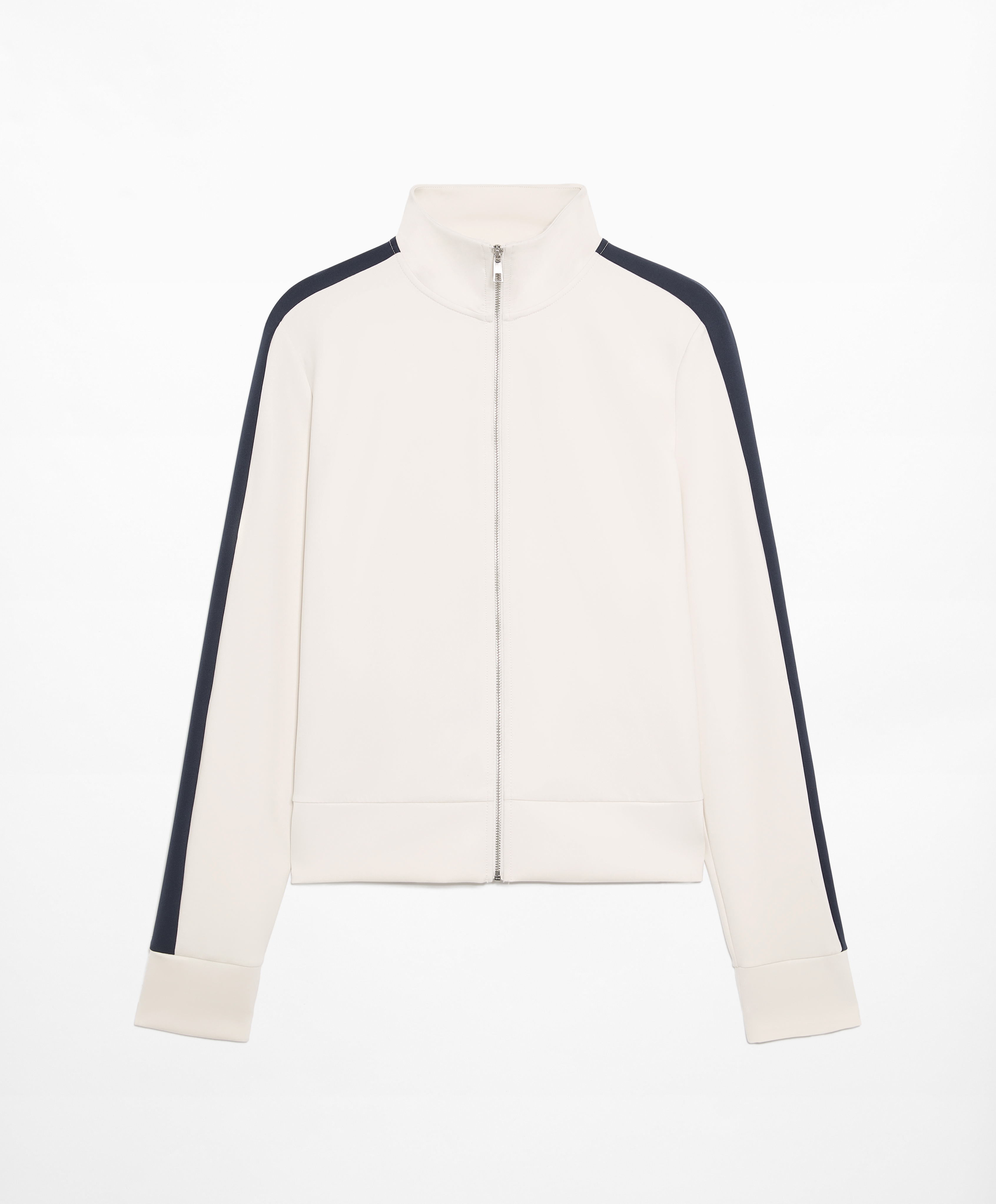 OYSHO Neoprene-effect block technical jacket