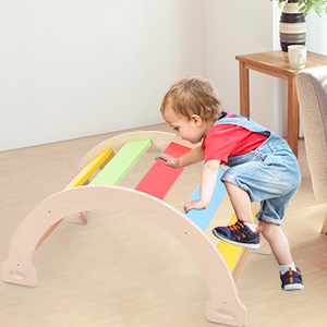 Wooden Climbing Triangle Playground 