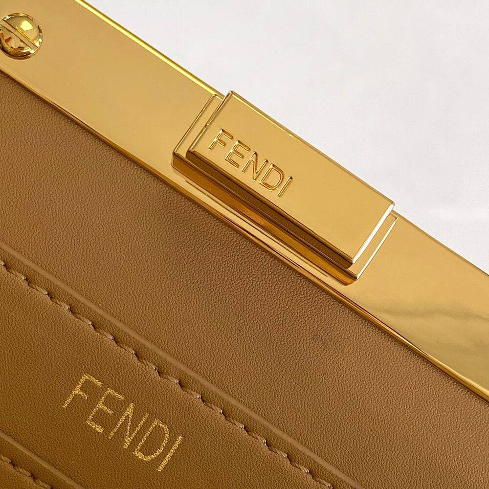 FENDI Peekaboo ISeeU Small Raffia(TAX-FREE GRADE) - Top Club