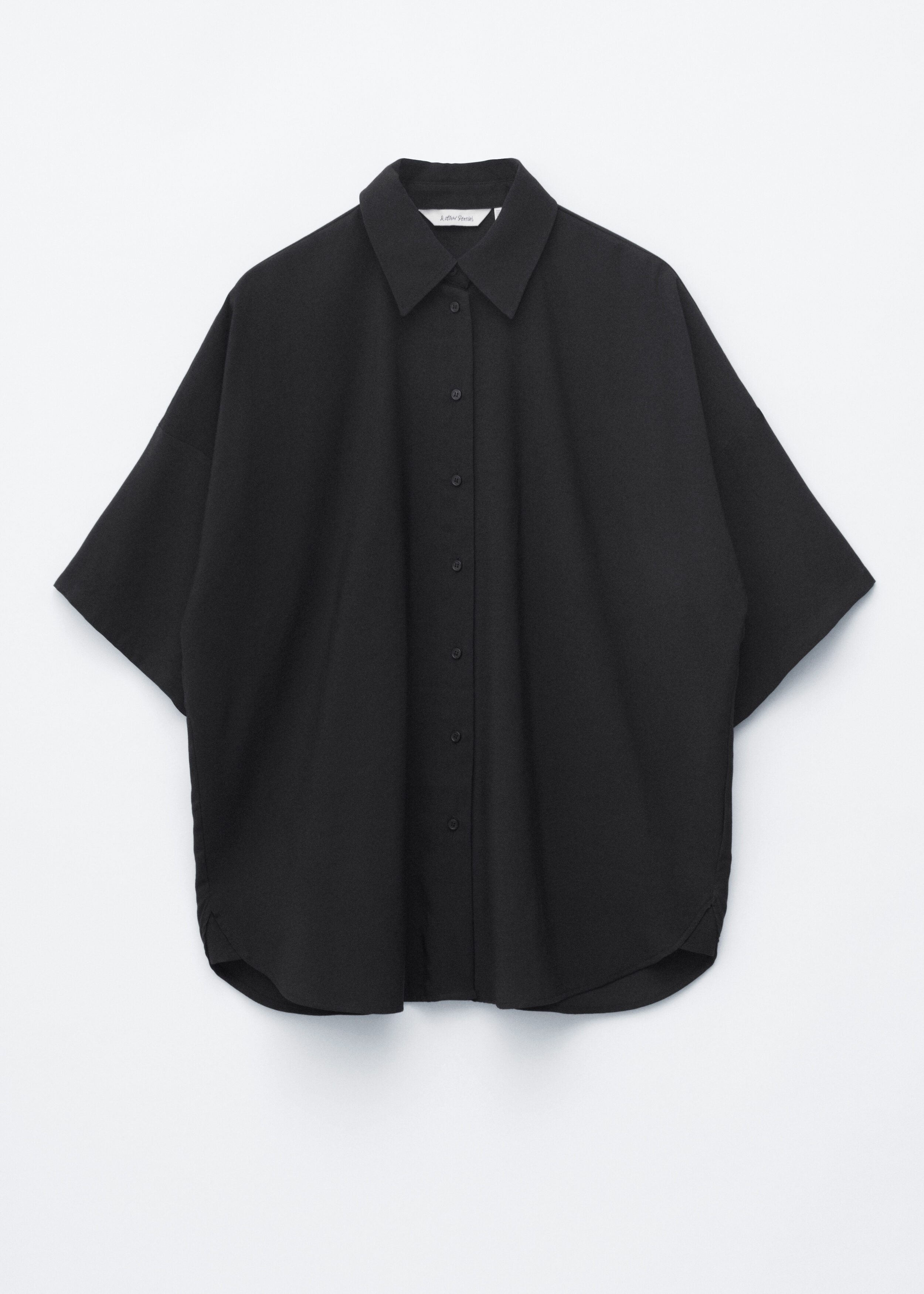 & Other Stories OVERSIZED QUARTER-SLEEVE SHIRT