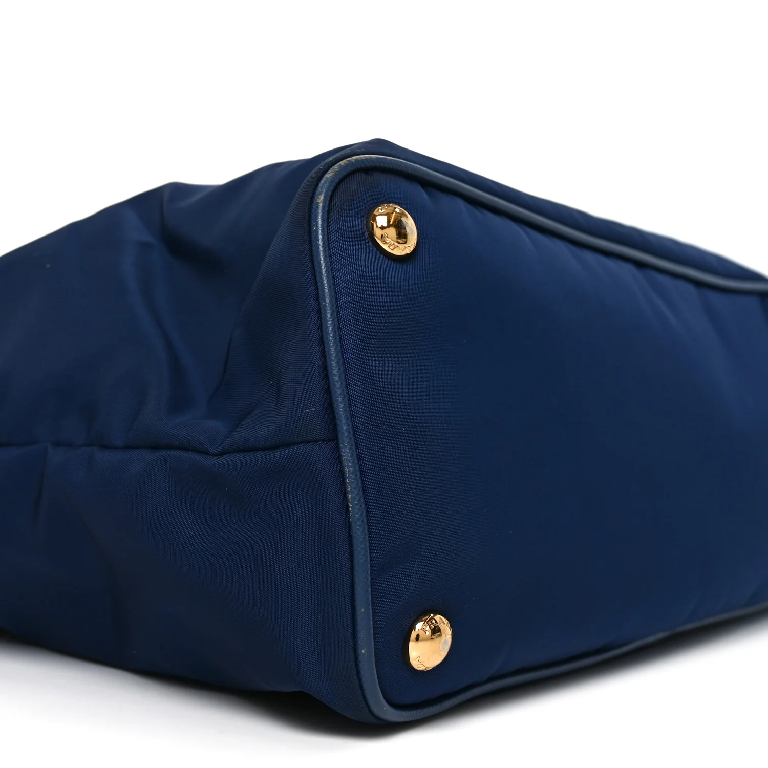 Tessuto Nylon Saffiano Tote Baltico - Top Club
