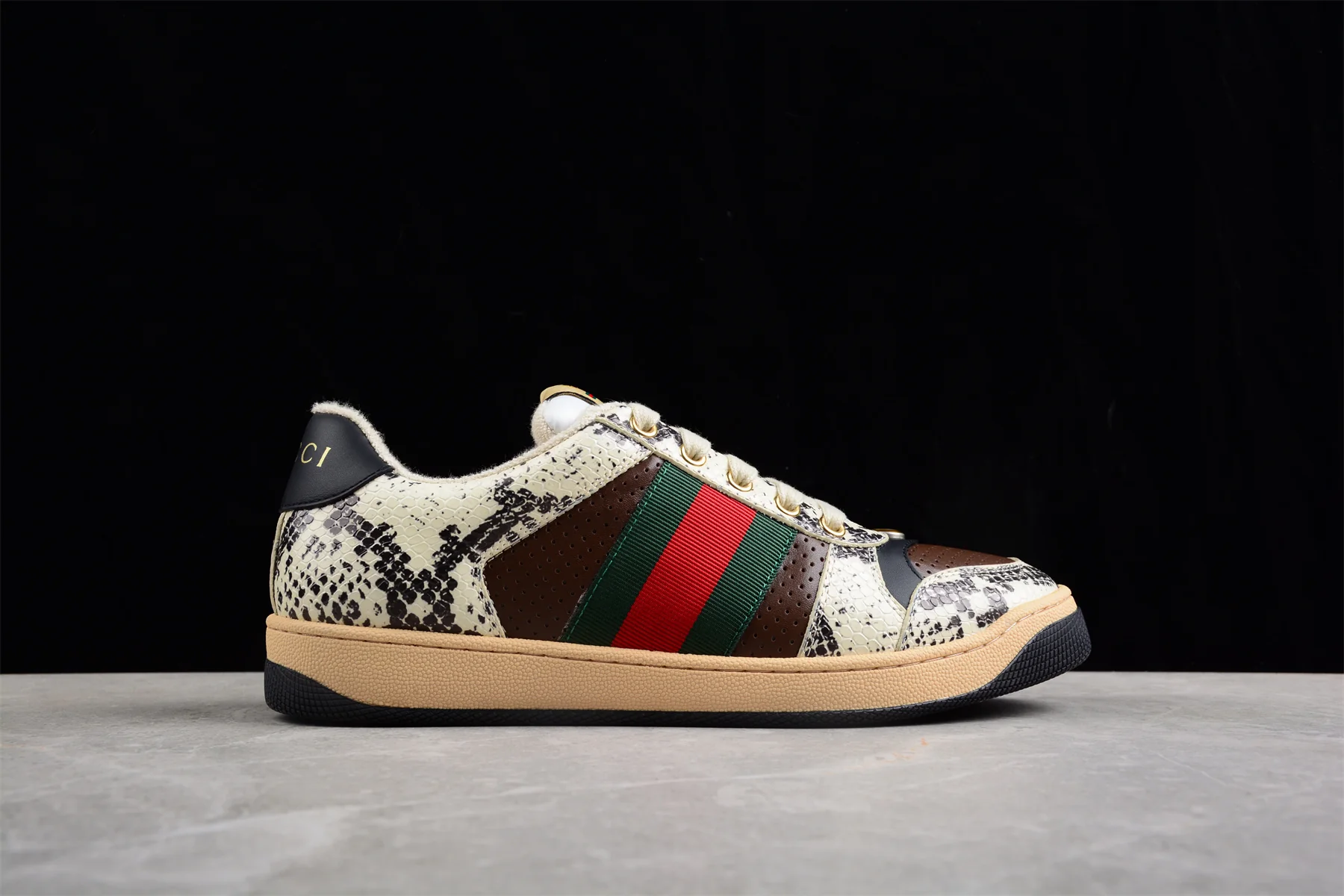 Gucci Screener 'Python Print' - Sneaker Replica Workshop