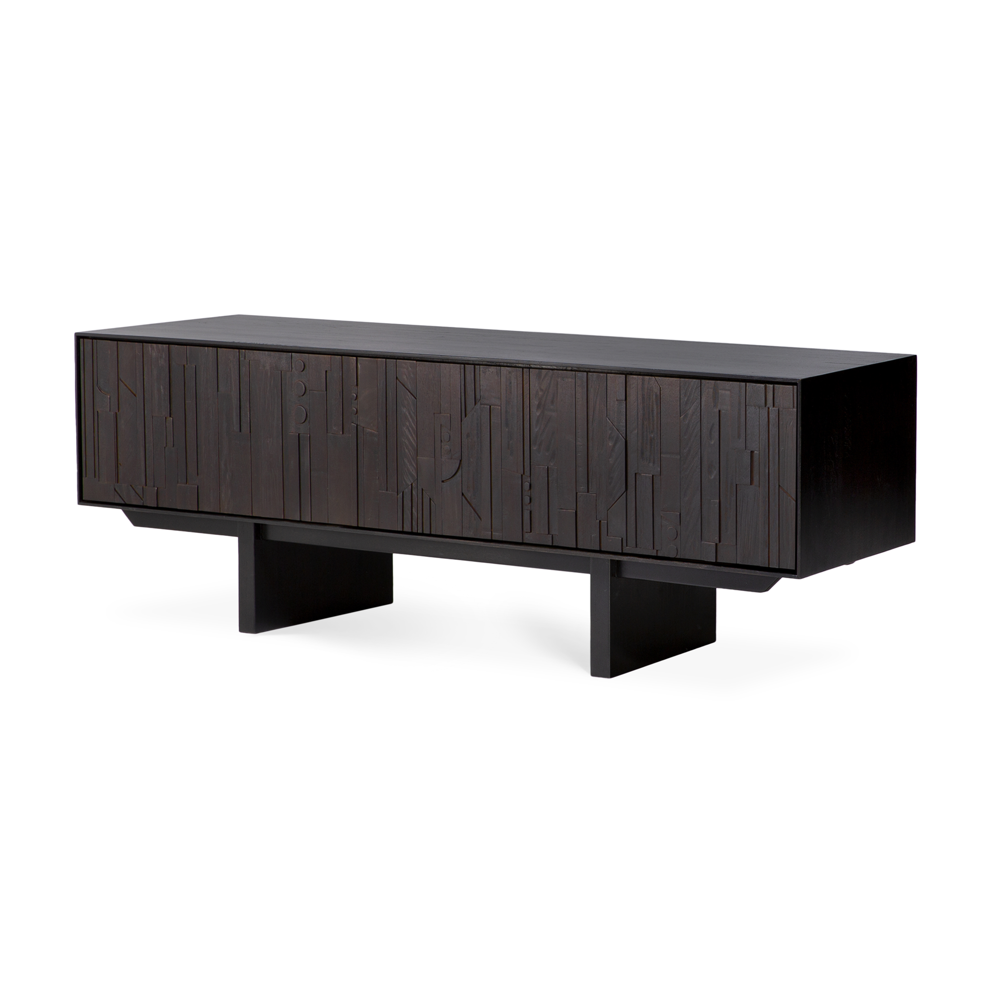 Tv-meubel Mosaic teak 162 cm