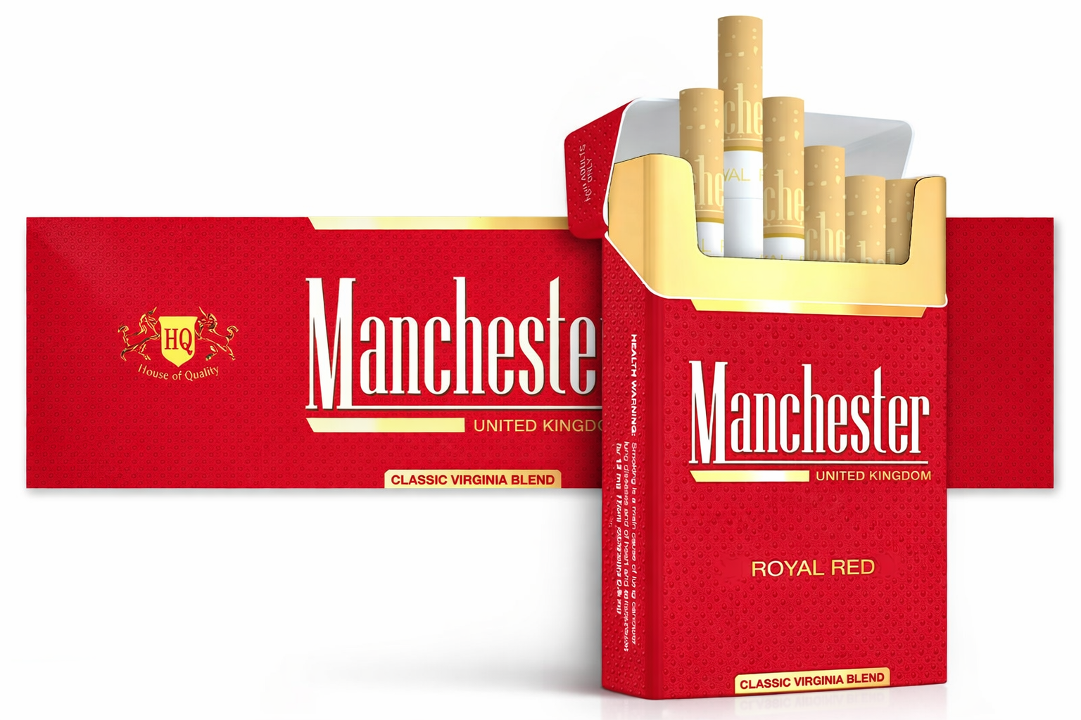 Manchester Royal Red 20s Cigarettes x 10 Packs /1 Carton - www.Smoke-UK.com